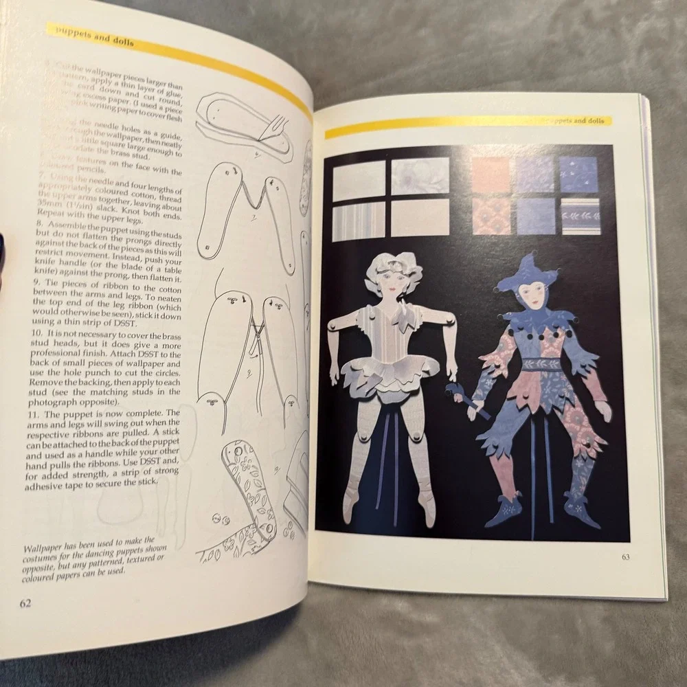 Polly Pinder's Papercrafts Vintage‎ 1994 Paper Craft Book